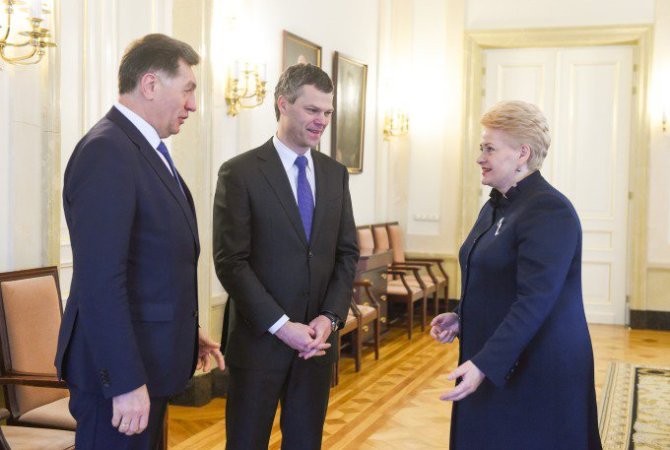 Prezidentūros/R. Dačkaus nuotr./Dalia Grybauskaitė Valstybės saugumo departamento vadovu siūlo Darių Jauniškį.