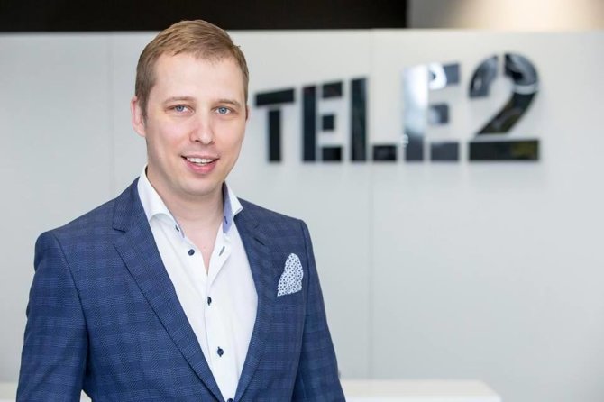 Asmeninio archyvo nuotr./„Tele2“ korporacinės komunikacijos direktorius Baltijos šalyse Andrius Baranauskas