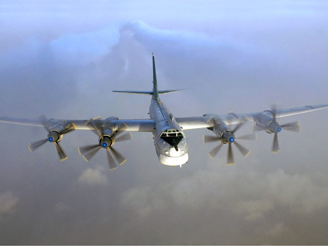 Wikipedia.com iliustr./Rusijos strateginis bombonešis Tu-95