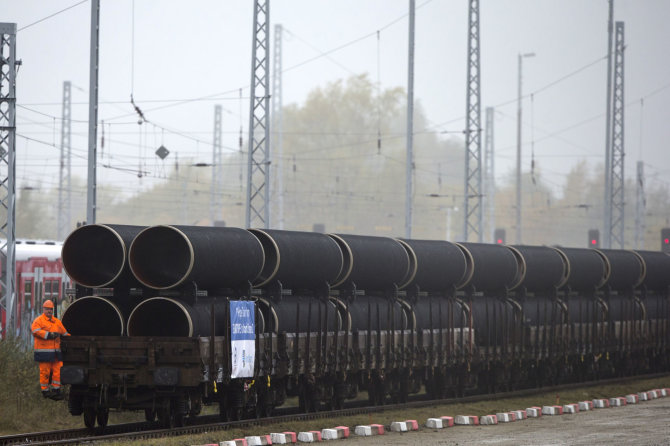 „Nord Stream 2“ dujotiekio vamzdžiai