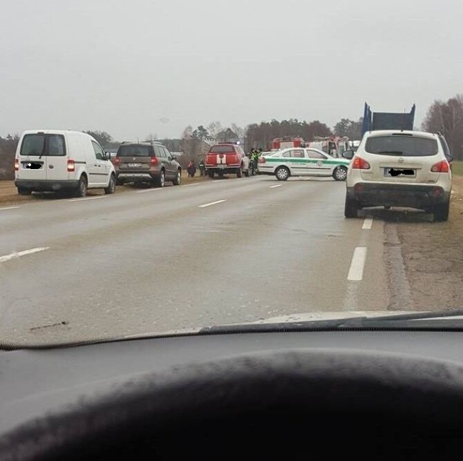 15min.lt skaitytojo nuotr./Įvykio vietoje