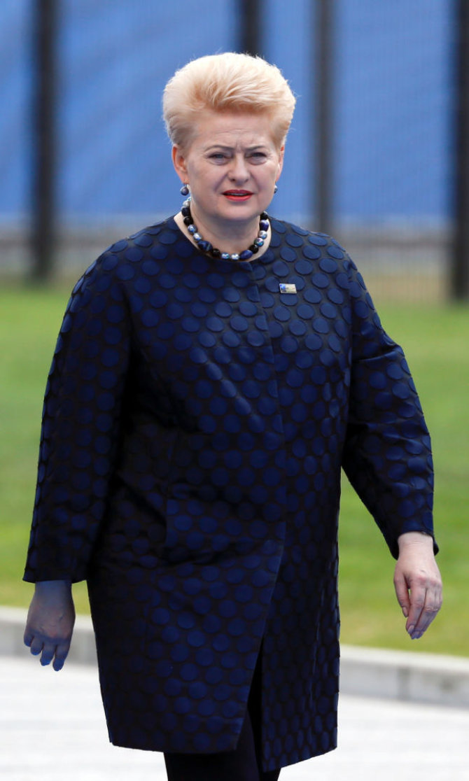 „Reuters“/„Scanpix“ nuotr./Dalia Grybauskaitė