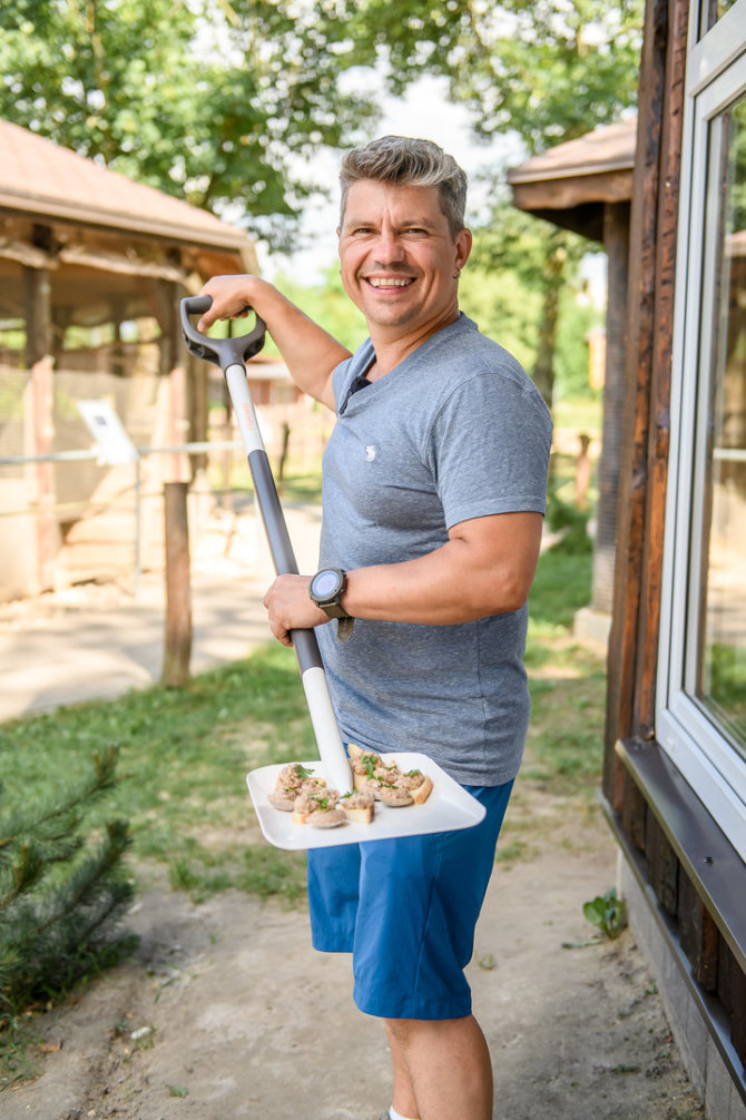 T.Petrovskio / Tomas foto nuotr./Norvilų kelionės po Lietuvą laidoje „Maisto kelias“