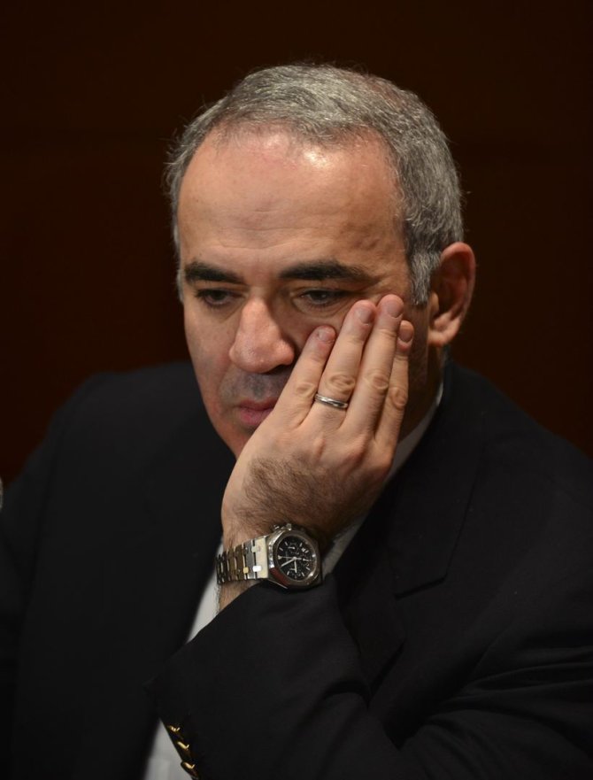 AFP/„Scanpix“ nuotr./Garis Kasparovas