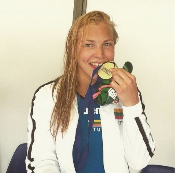 „Instagram“ nuotr./Rūta Meilutytė Romoje iškovojo auksą