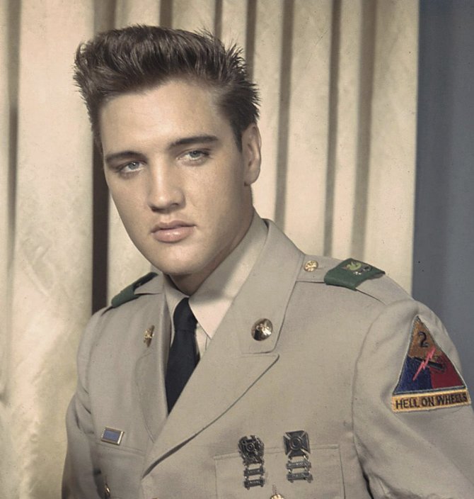 „Reuters“/„Scanpix“ nuotr./Elvis Presley (1958 m.)