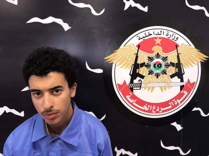 „Reuters“/„Scanpix“ nuotr./Hashemas Abedi laikomas kalėjime Libijoje
