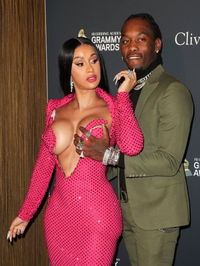Vida Press nuotr./Cardi B, Offset