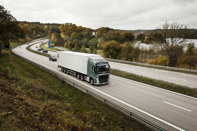 „Volvo trucks“ nuotr. /„Volvo“ dinaminio vairavimo sistema