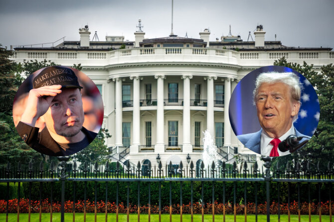15min koliažas/Elonas Muskas ir Donaldas Trumpas