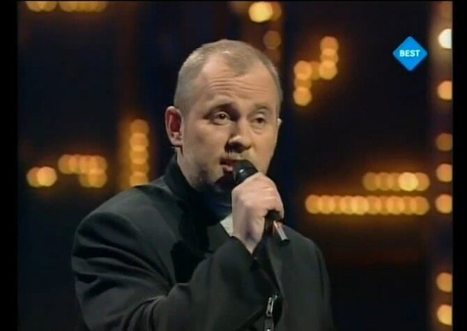 Kadras iš pasirodymo/Ovidijus Vyšniauskas „Eurovizijoje“ 1994 m.