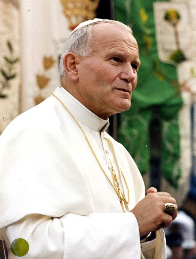 „Scanpix“ nuotr./Popiežius Jonas Paulius II