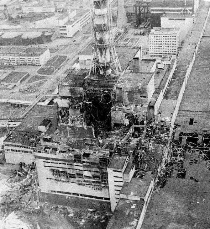 AP/„Scanpix“ nuotr./Černobylio atominė elektrinė (1986 m.)