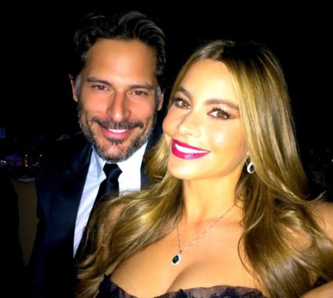 „Instagram“ nuotr./Sofia Vergara ir Joe Manganiello