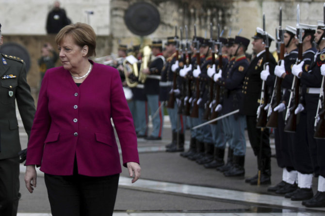 „Scanpix“/AP nuotr./Angela Merkel