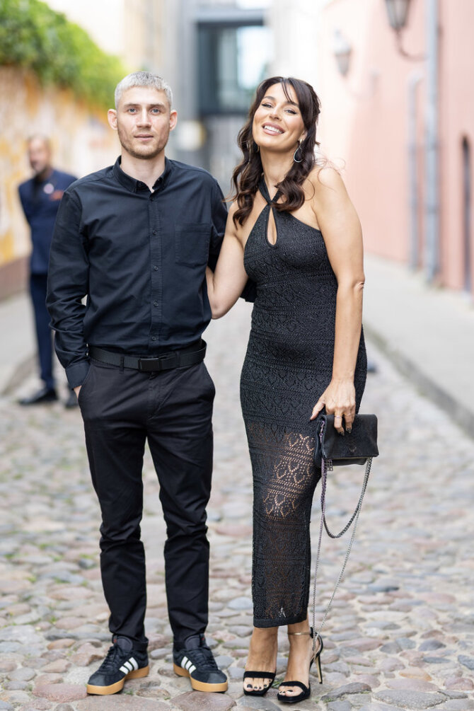 Lukas Balandis / BNS nuotr./Margarita Jakučinskaitė su mylimuoju