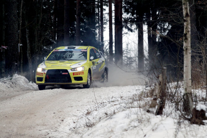 „Wellman Rally team“ nuotr./Europos ralio čempionatas Latvijoje 