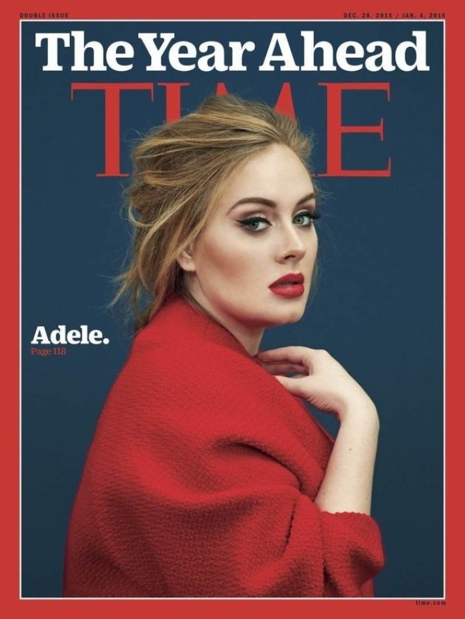 „Time“ viršelis/Adele