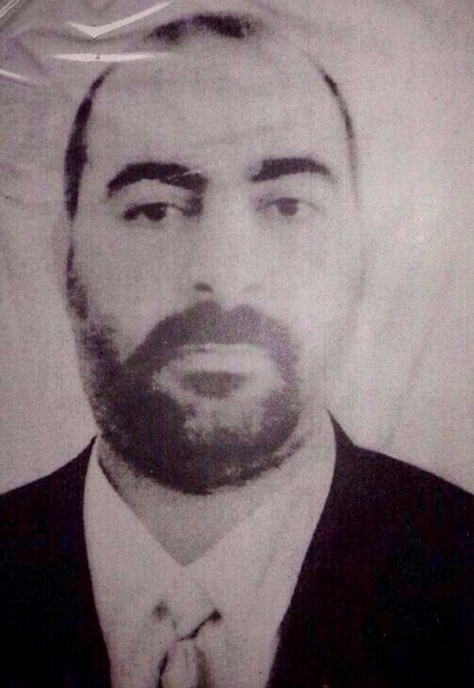 AFP/„Scanpix“ nuotr./Abu Bakras al Baghdadi