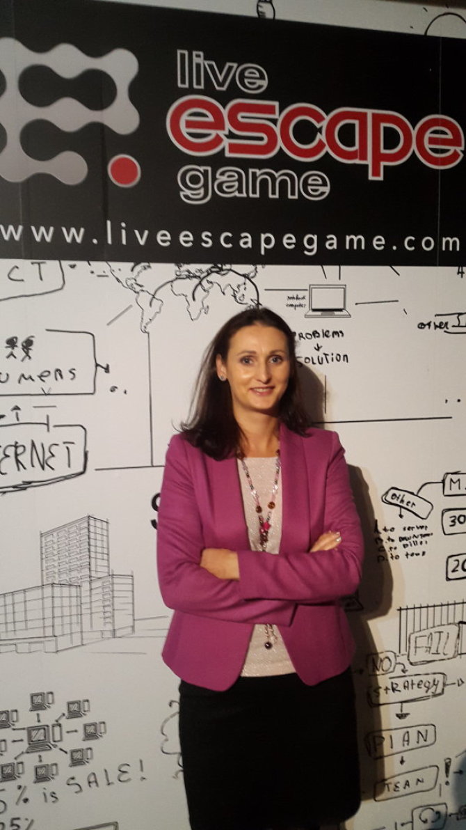 „Live Escape Game Vilnius“ nuotr./„Live Escape Game Vilnius“ direktorė Loreta Čipienė