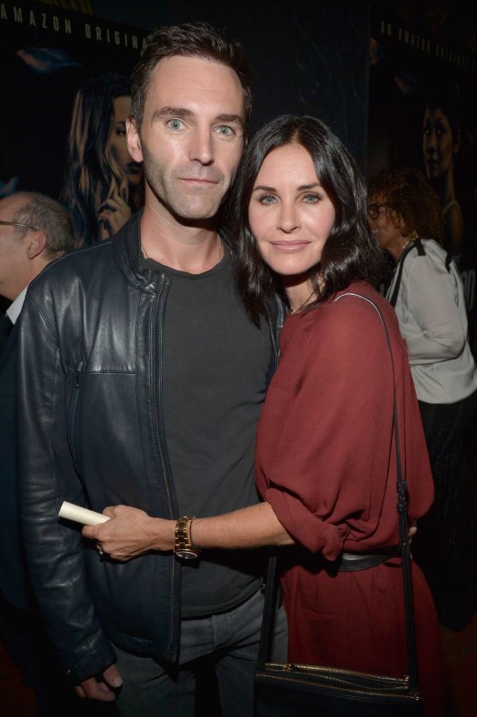 AFP/„Scanpix“ nuotr./Courteney Cox ir Johnny McDaidas