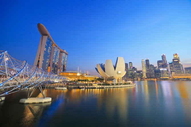 Shutterstock nuotr./Singapūro sostinė Singapūras