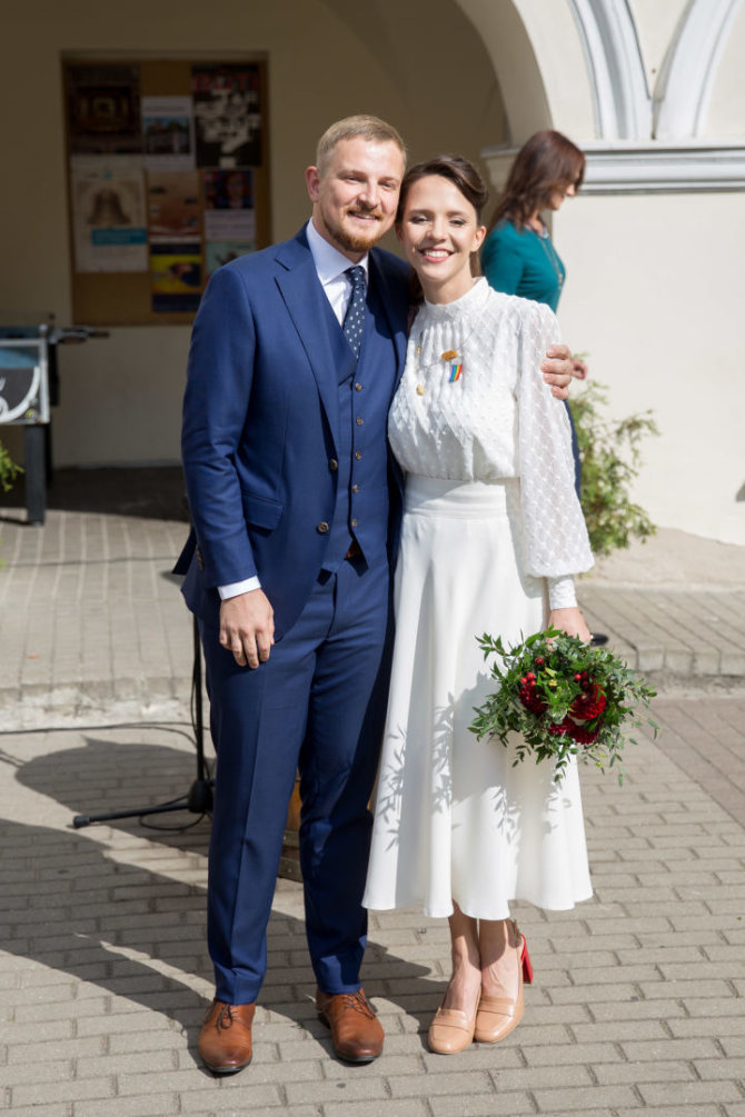 Josvydo Elinsko / 15min nuotr./Pauliaus Ambrazevičiaus ir Kristinos Žalnieriūnaitės vestuvės