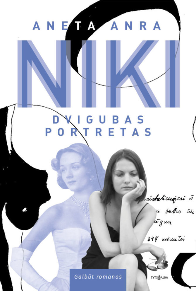 Knygos viršelis/Aneta Anra „Niki: dvigubas portretas“