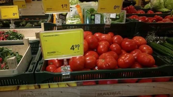 Nuotrauka iš socialinio tinklapio  „Facebook“/„Auksiniai“ pomidorai