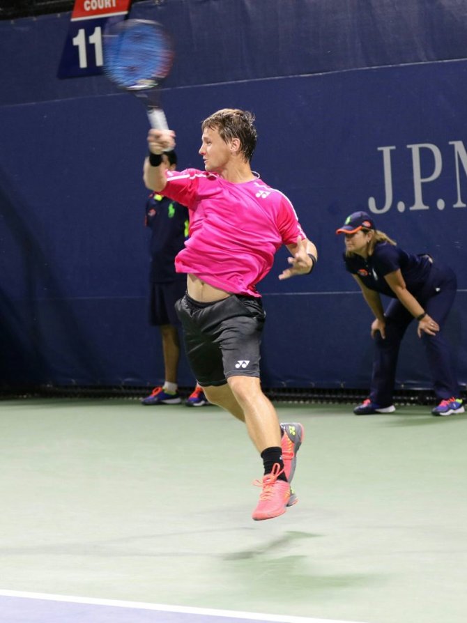 „@ulysseel“ nuotr./Ričardas Berankis „US Open“ starte nugalėjo Maleką Jazirį