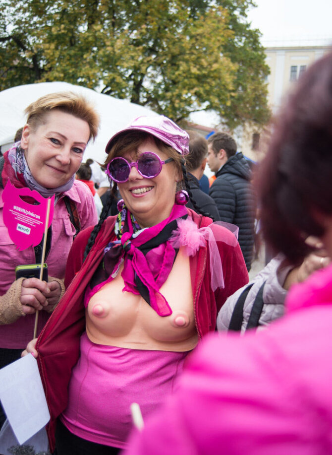 JUrgos Anusauskienės nuotr./Bėgimas „Pink Run su BENU“