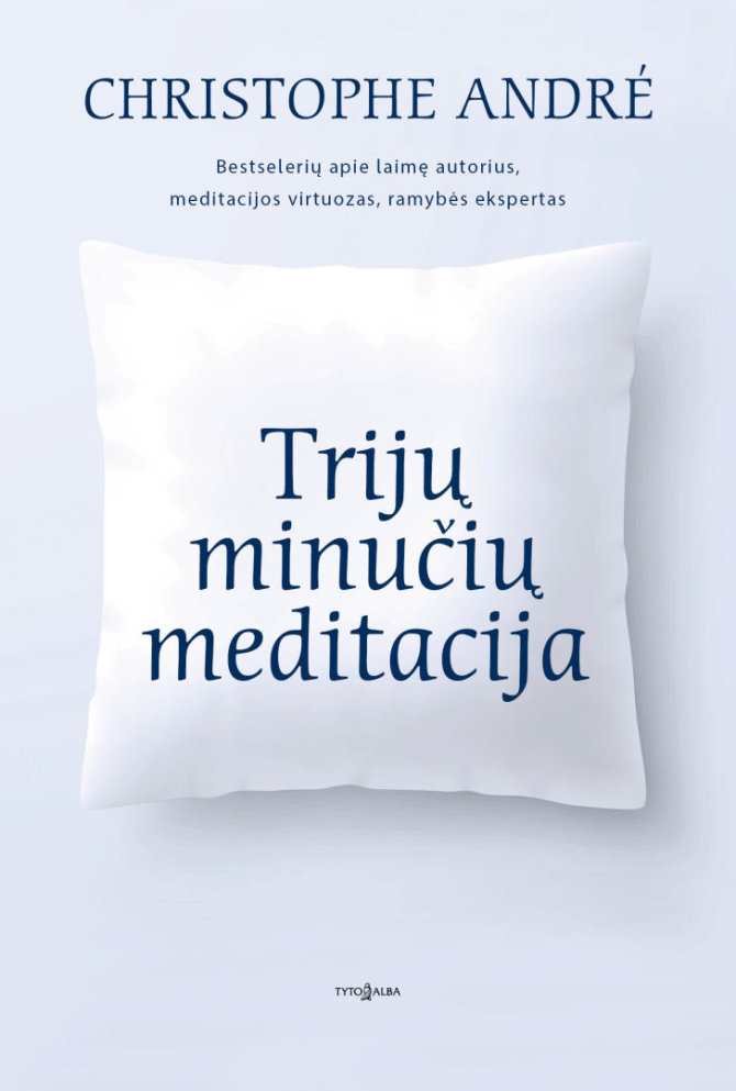 Knygos viršelis/Knyga „Trijų minučių meditacija“