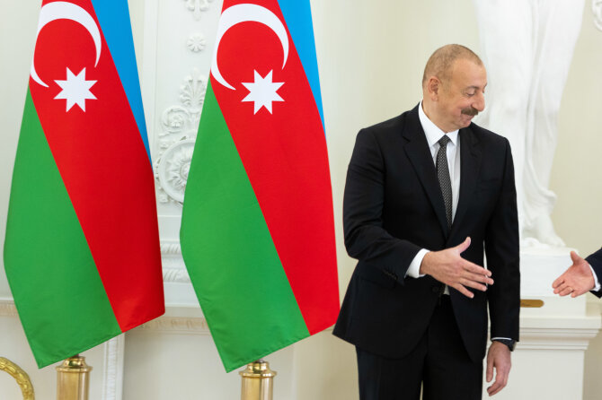 Žygimanto Gedvilos / BNS nuotr./Ilhamas Alijevas