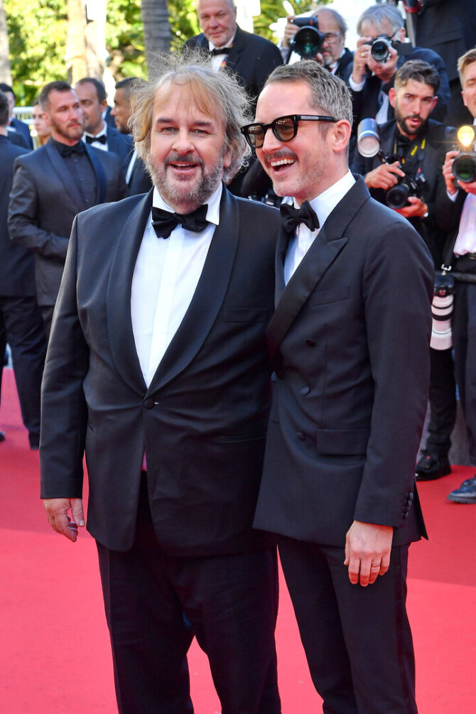 „Scanpix“ nuotr./Peteris Jacksonas ir Elijah Woodas