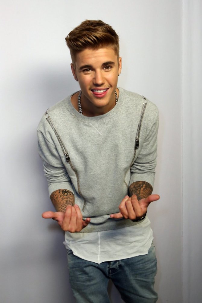 AFP/„Scanpix“ nuotr./1 vieta – 20-metis Justinas Bieberis (80 mln. JAV dolerių)
