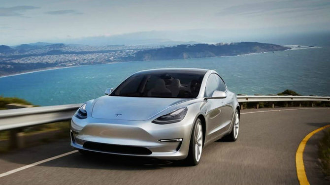 Electrek iliustr./„Tesla Model 3“