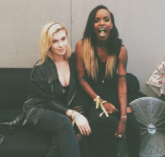 „Instagram“ nuotr./Ireland Baldwin ir Angel Haze