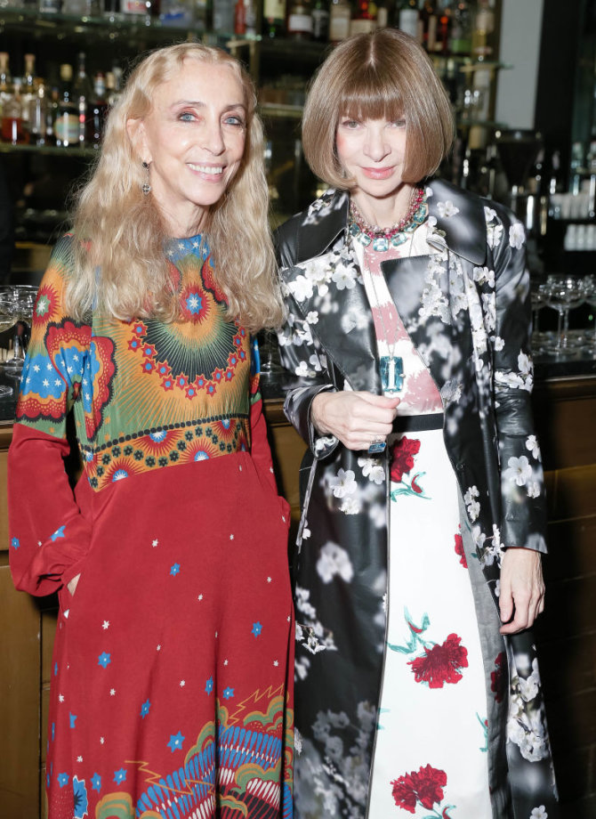 Vida Press nuotr./Franca Sozzani ir Anna Wintour