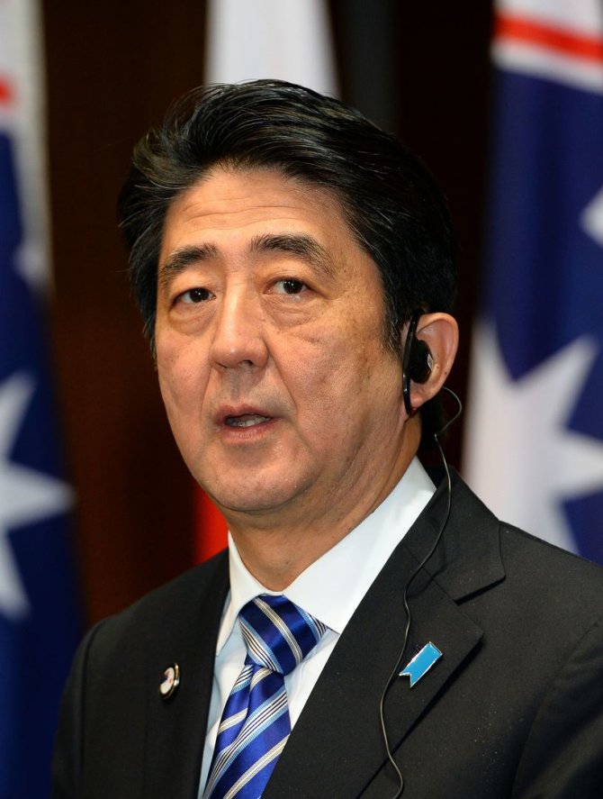 AFP/„Scanpix“ nuotr./Shinzo Abe 