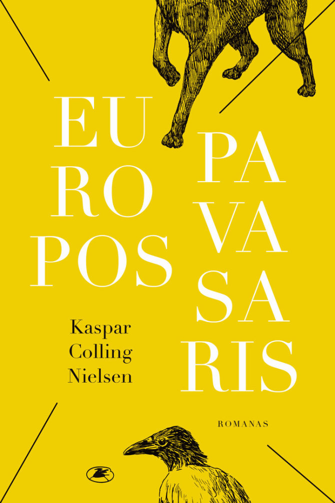 Knygos viršelis/Kaspar Colling Nielsen „Europos pavasaris“ 