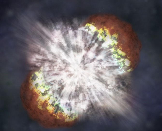 NASA/CXC/M.Weiss iliustr./Supernova
