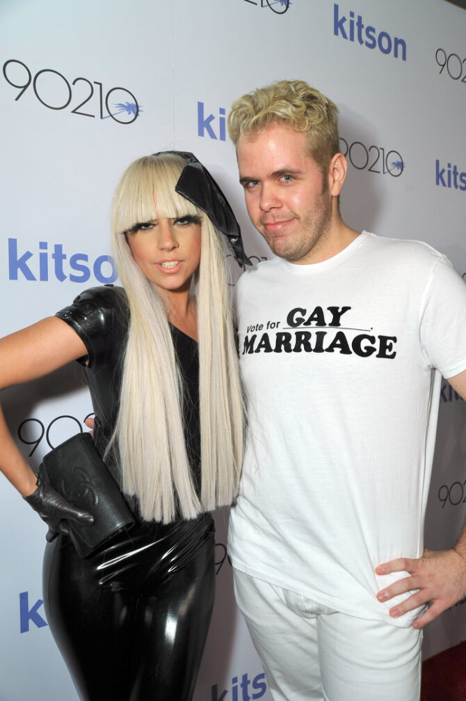 Vida Press nuotr./Perezas Hiltonas ir Lady Gaga