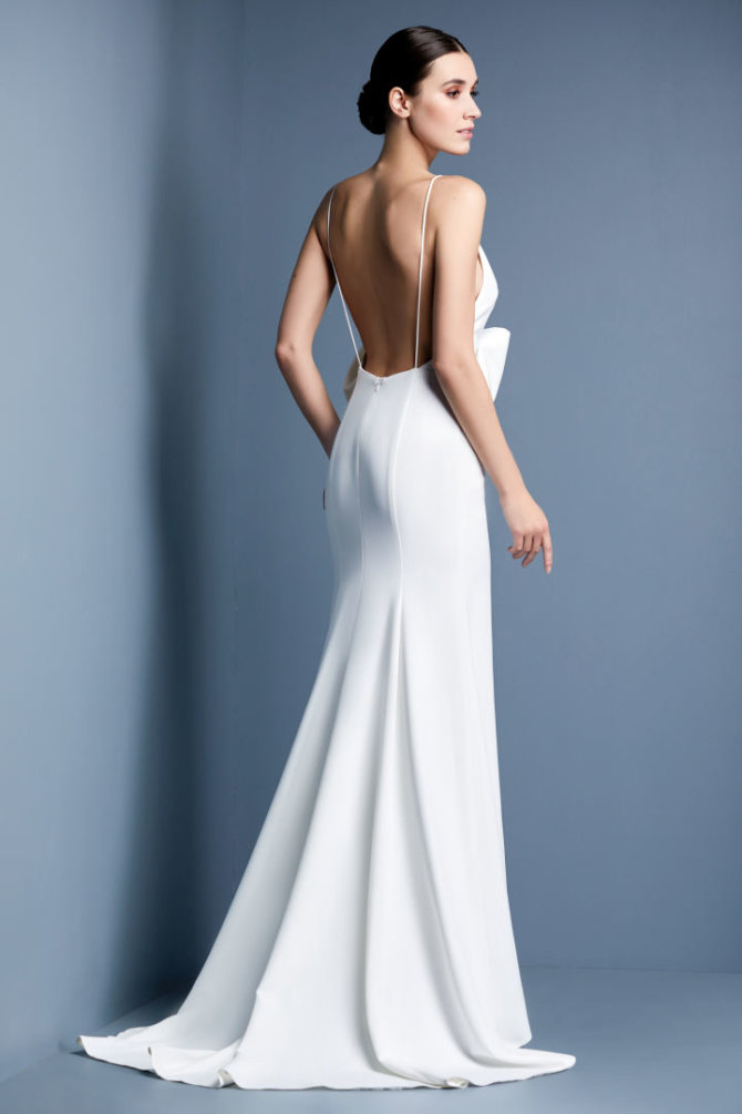 M.Požerskytės/PIX studijos nuotr./E.Rainio 2020 m. vestuvinės suknelės modelis