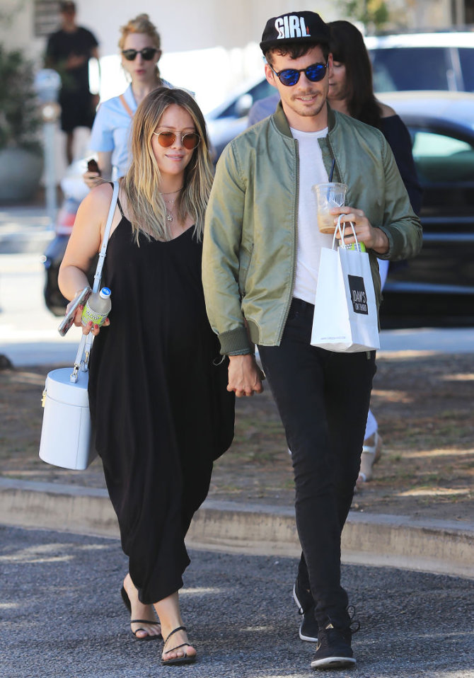 Vida Press nuotr./Hilary Duff ir Matthew Koma