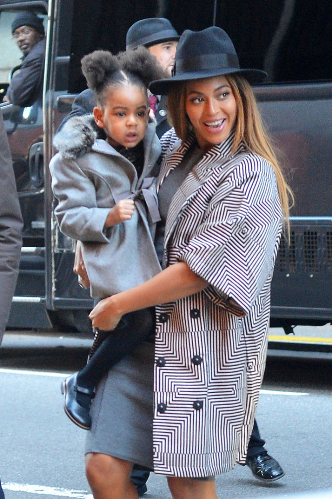 AOP nuotr./Beyonce su dukra Blue Ivy