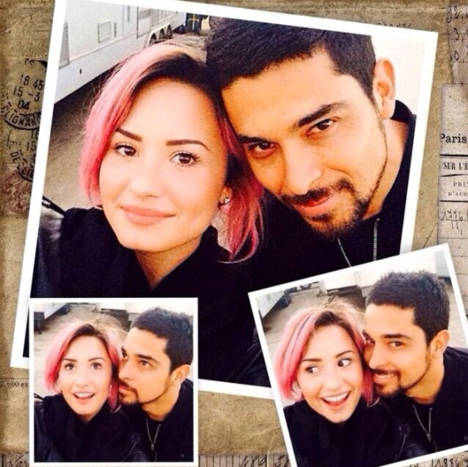 „Instagram“ nuotr./Demi Lovato ir Wilmeris Valderrama
