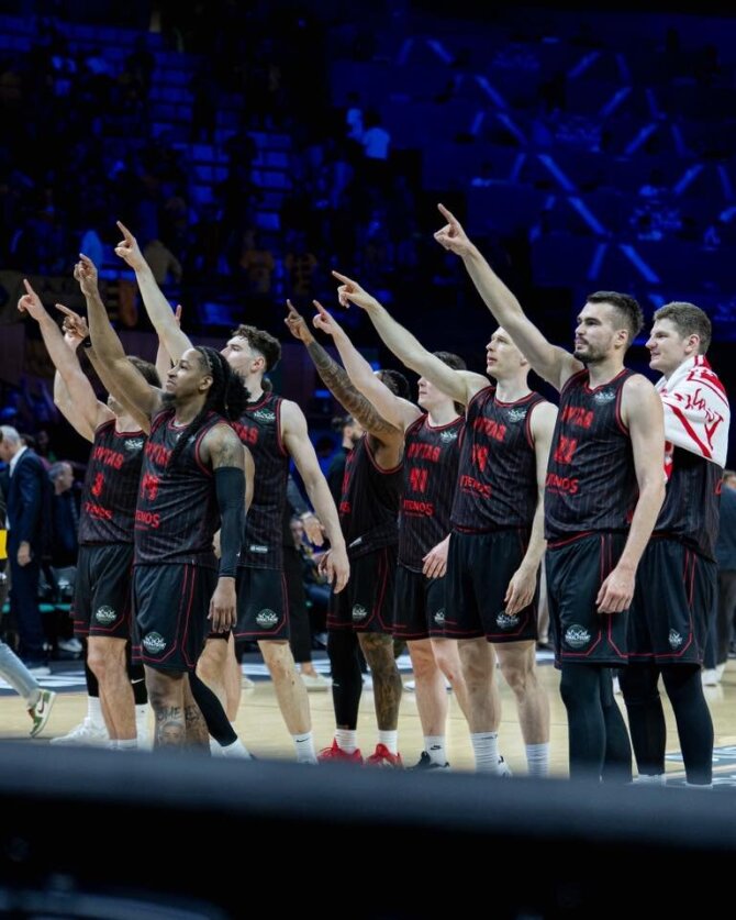 Nuotr. aut. Vilniaus „Rytas“/Pergalingos emocijos
