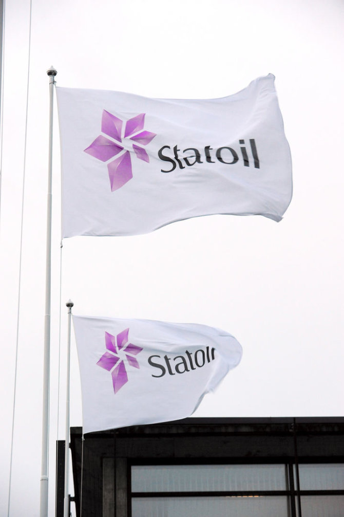 Statoil Øyvind Hagen/„Statoil“ nuotr./„Statoil“ vėliava