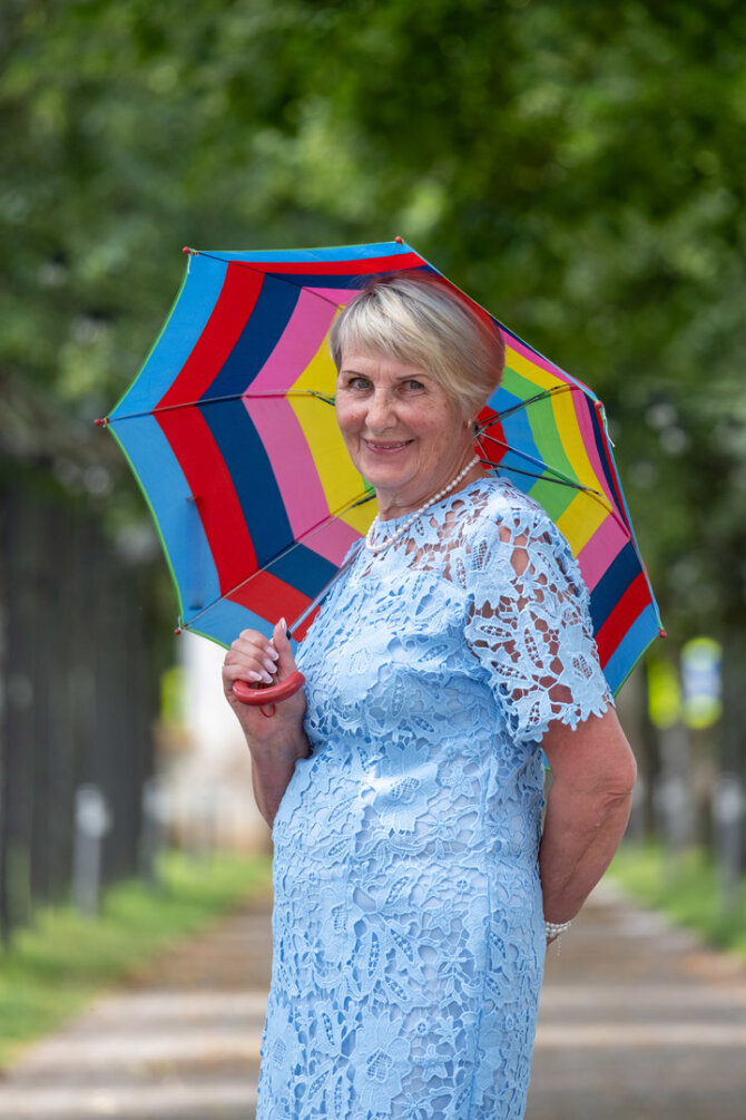 Pranešimo aut. nuotr./Klaipėdietė Izolina Jablonskienė 