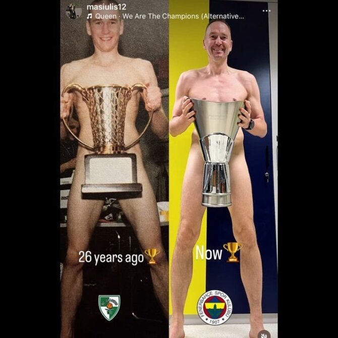 V.Malinausko ir instagram nuotr./Tomas Masiulis 1999 metais ir dabar.